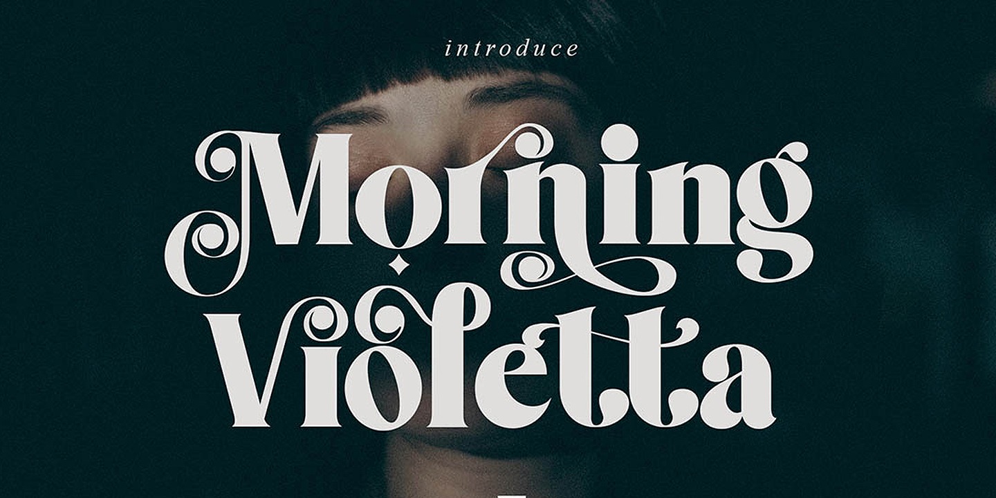 Morning Violetta Regular Font preview